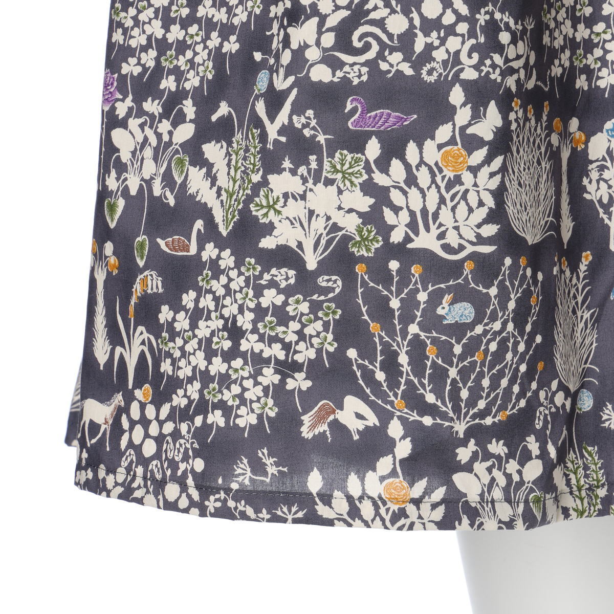 【YOSHIE別注】チビ衿ピンタック前開きワンピース