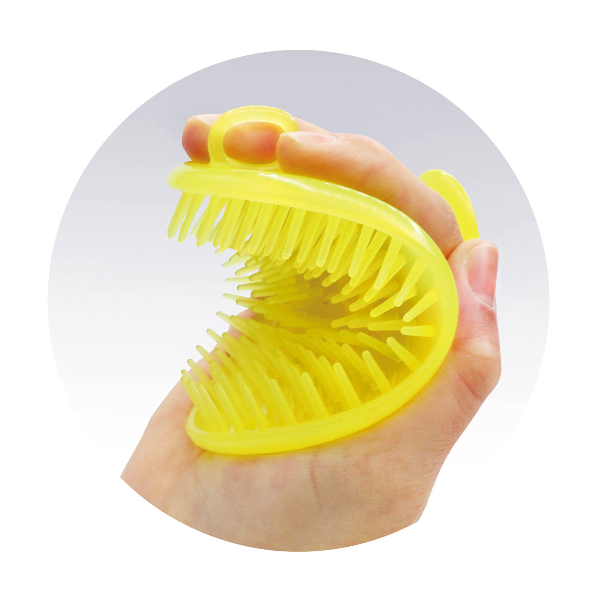 松本金型　超やわらかフィット！！シャンプーブラシ