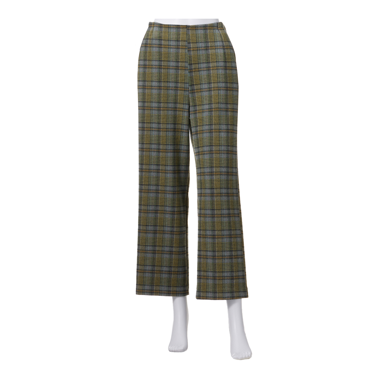 [PULUTOARLE]360度ストレッチ両面起毛 ワイドパンツ