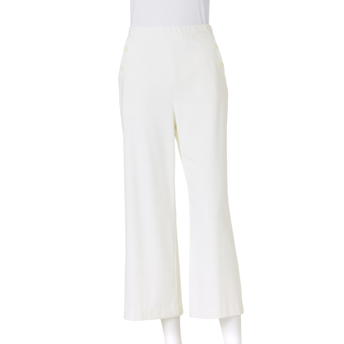 [PULUTOARLE]ドライマスターコットンストレッチワイドパンツ