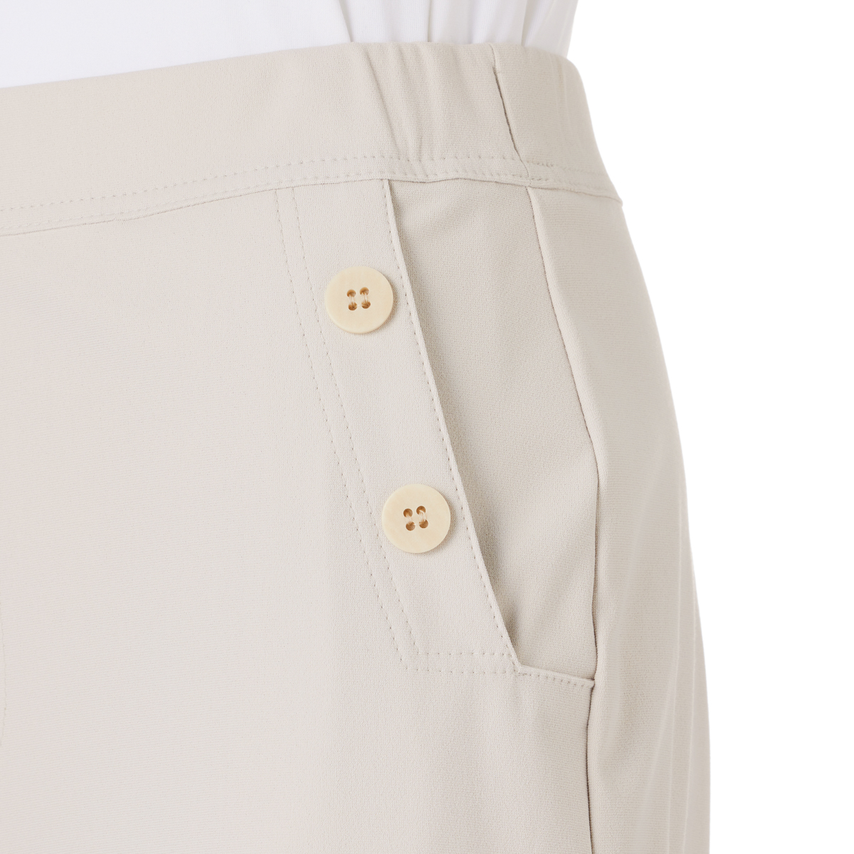 [PULUTOARLE]ドライマスターコットンストレッチワイドパンツ