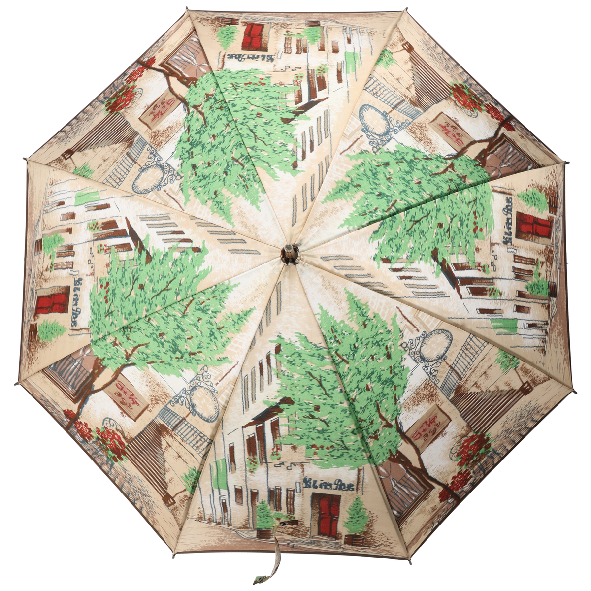 【モンブラン】ほぐし織の長傘/街路樹