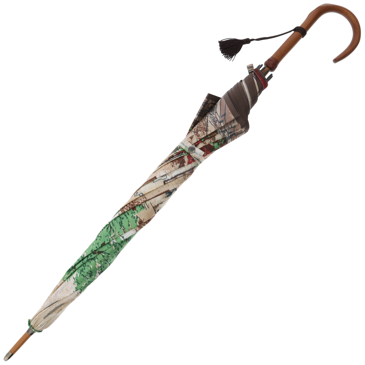 【モンブラン】ほぐし織の長傘/街路樹