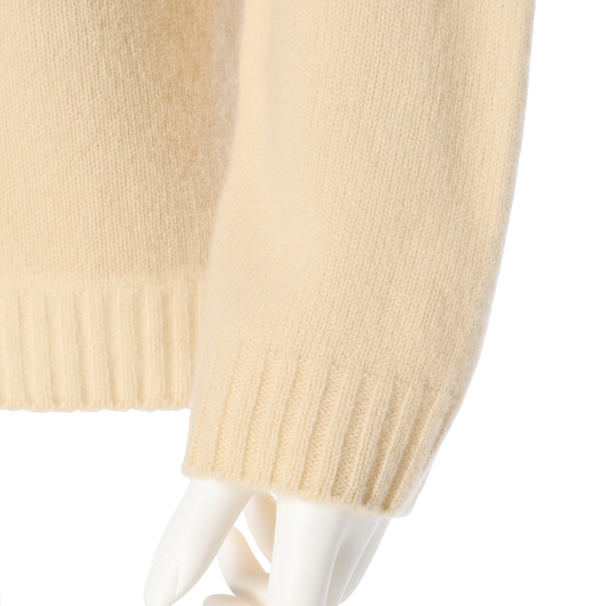 [OTA KNIT(オオタニット)] ウールクルーネックプルオーバー