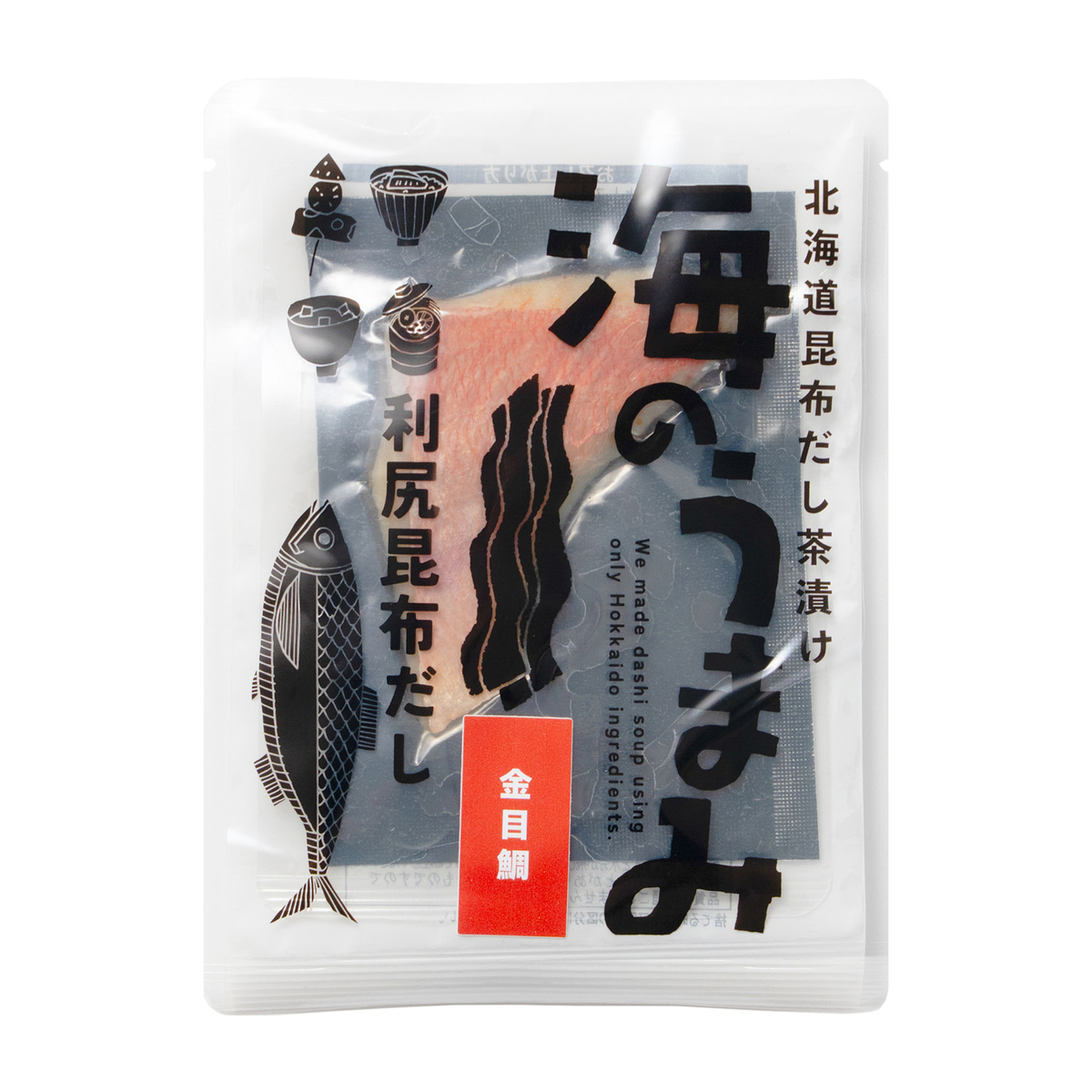 北海道昆布だし茶漬　海のうまみ（金目鯛）