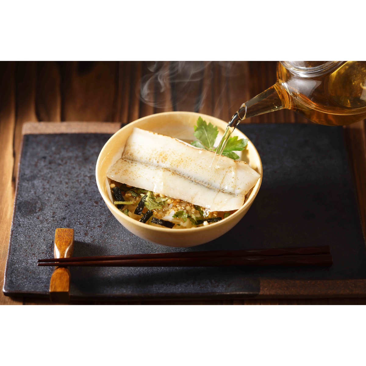 北海道昆布だし茶漬　海のうまみ（炙り鱧）