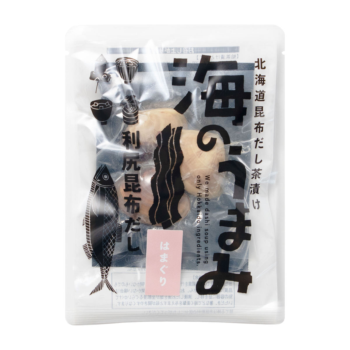 北海道昆布だし茶漬　海のうまみ（はまぐり）