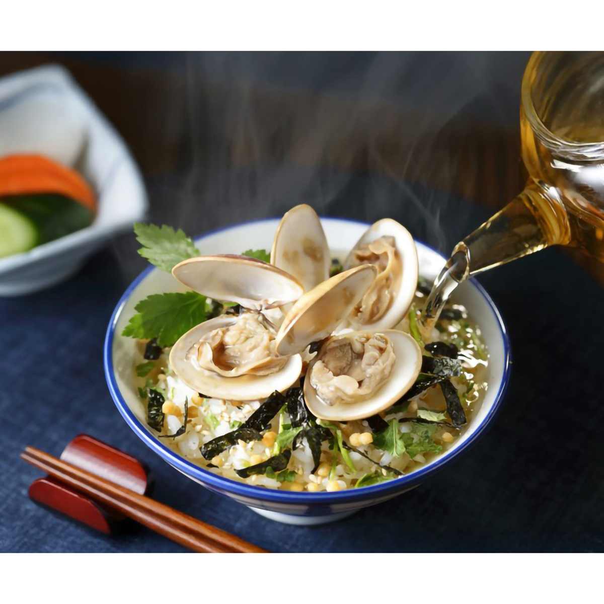 北海道昆布だし茶漬　海のうまみ（はまぐり）