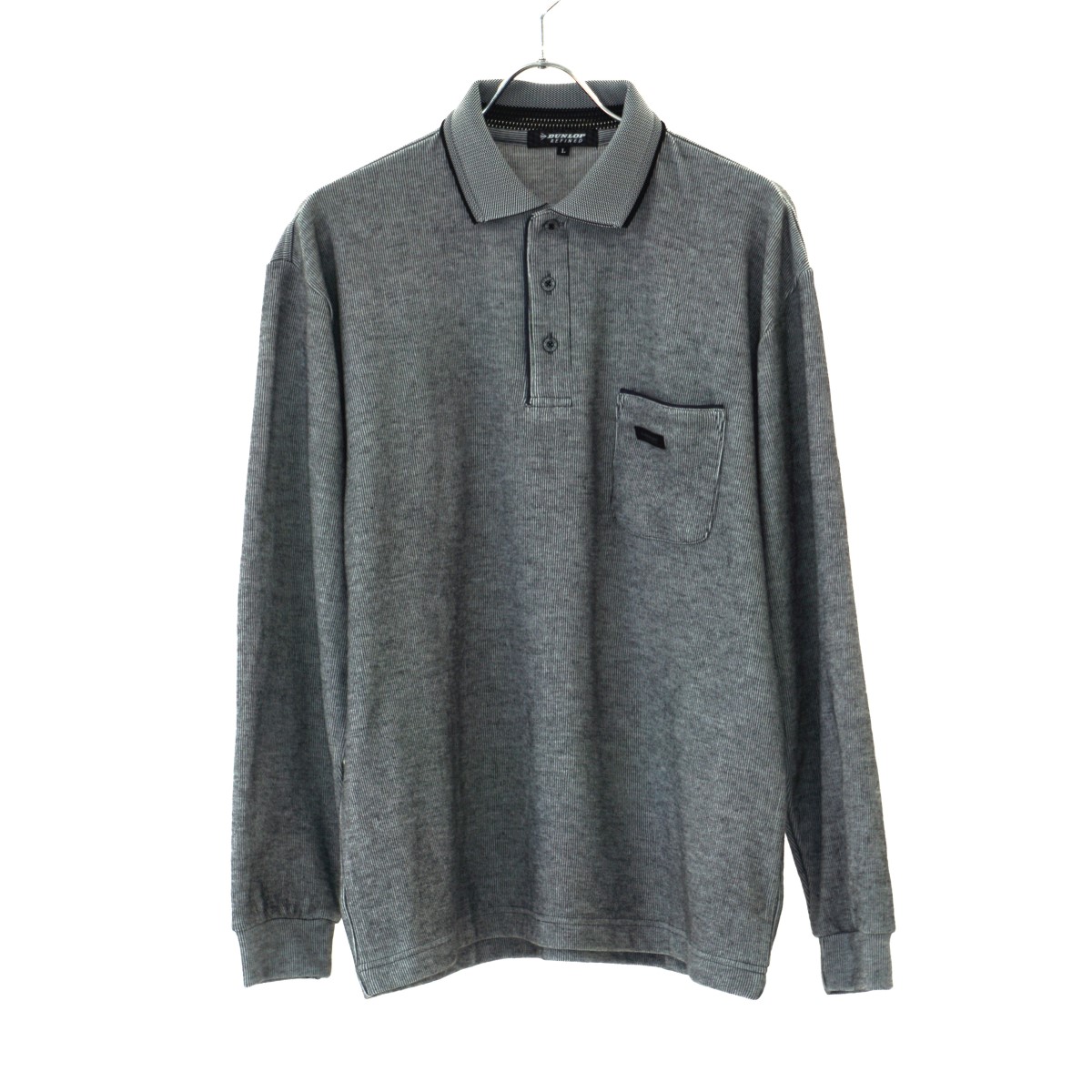 DUNLOP REFINED 日本製コードスムース起毛ポロ