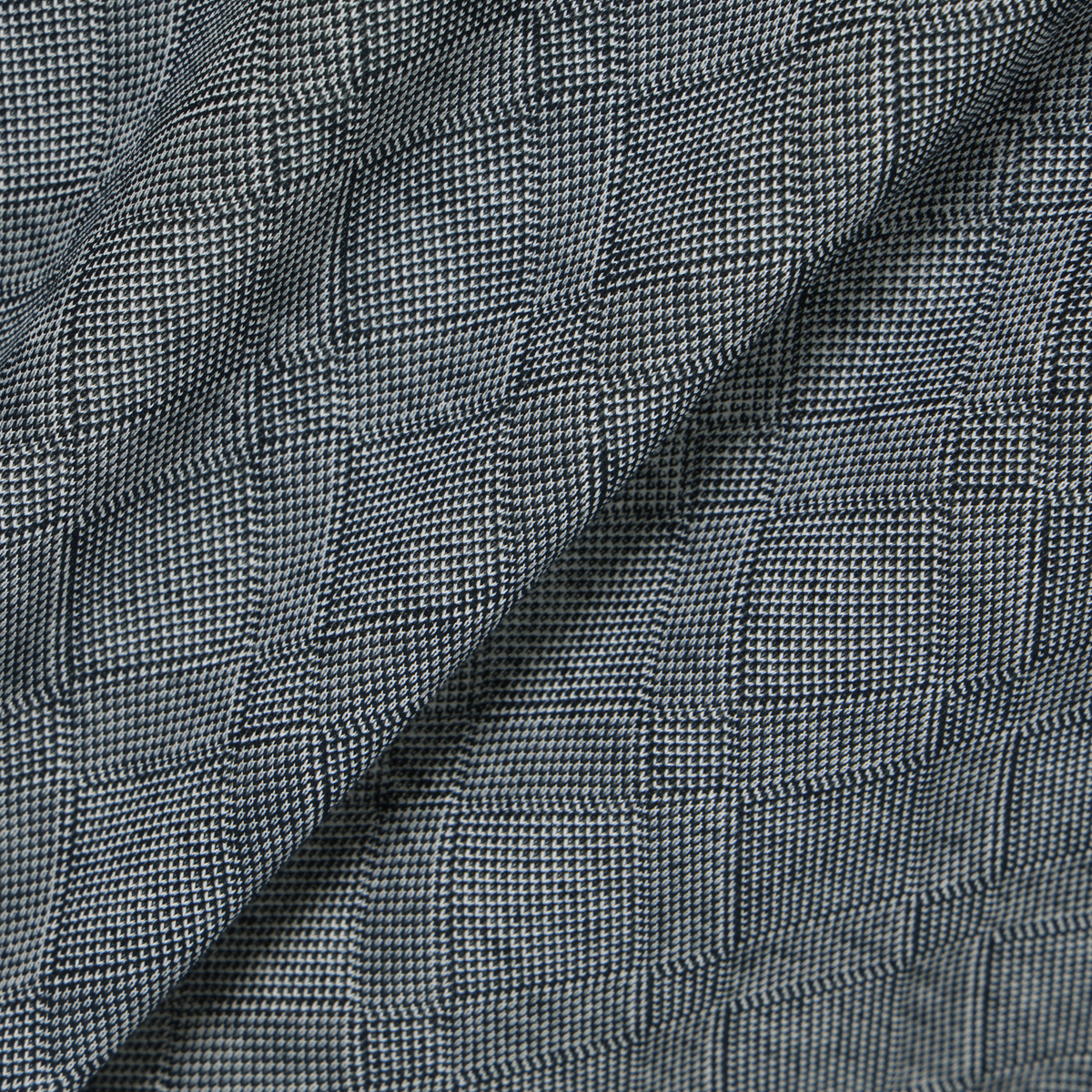 DUNLOP REFINED　地柄アーガイル長袖ポロシャツ