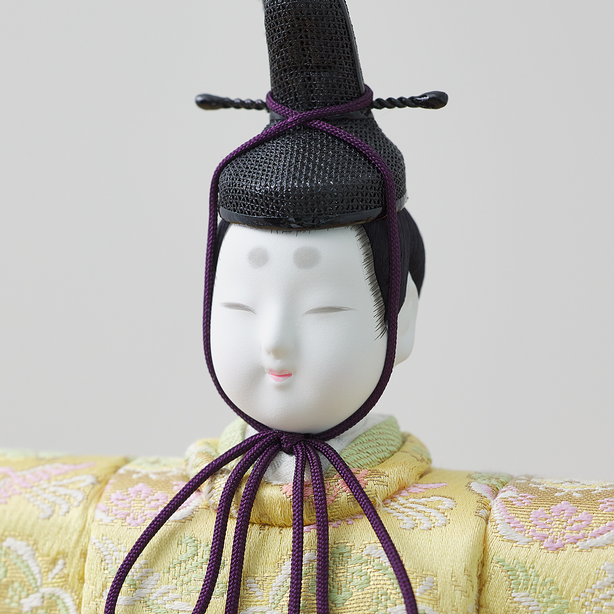 【真多呂人形】木目込人形「清香立雛」