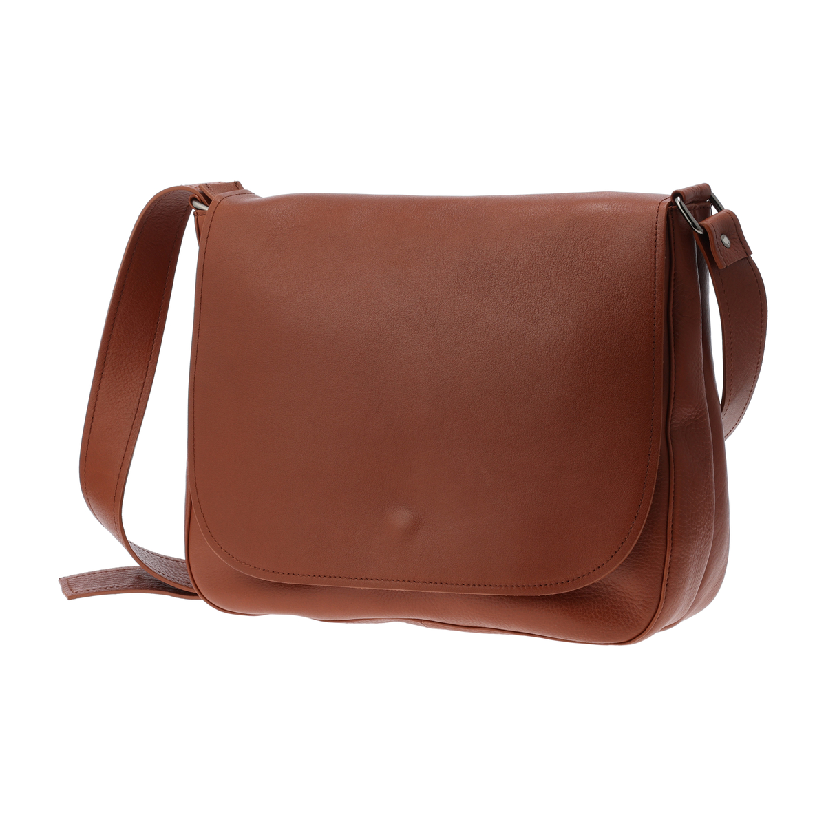 【Bruno Rossi】 MEN’S本革フラップショルダーバッグ