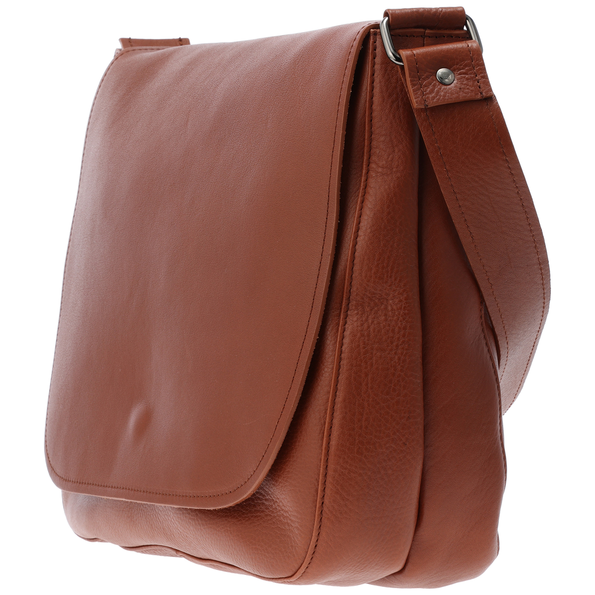 【Bruno Rossi】 MEN’S本革フラップショルダーバッグ