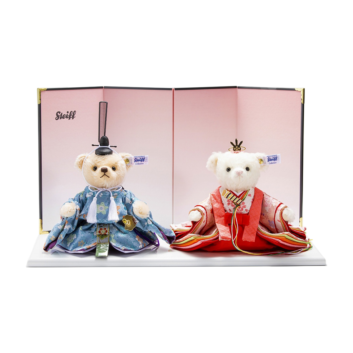 Steiff　テディベア ひな人形「桜うさぎ」