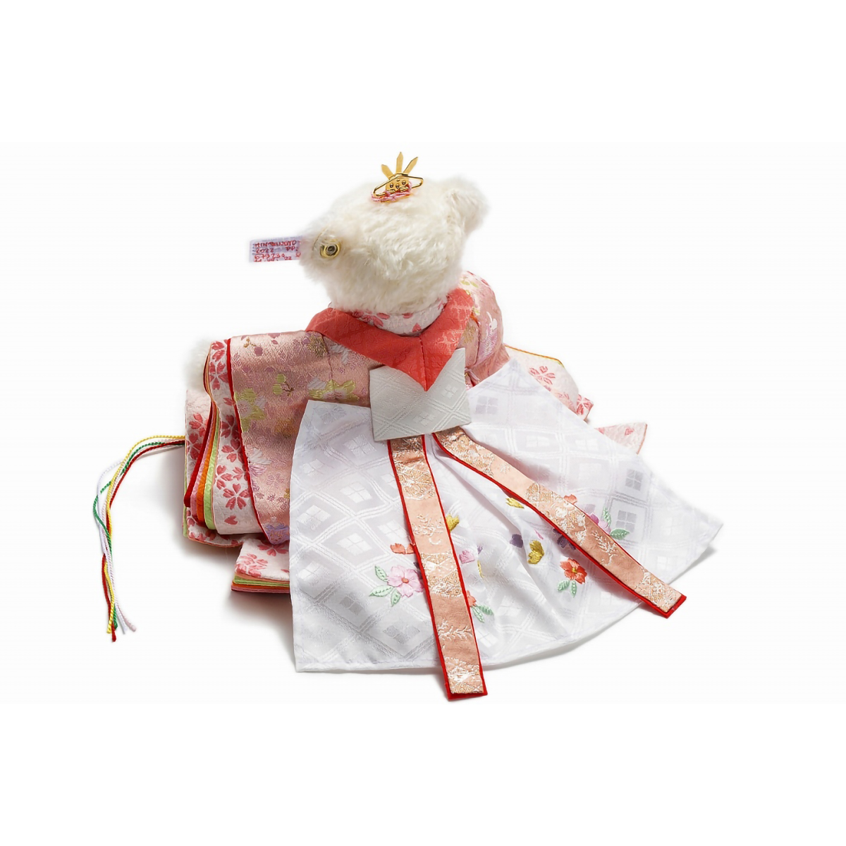 Steiff　テディベア ひな人形「桜うさぎ」