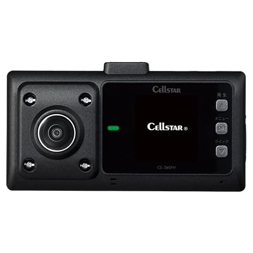 前方・車内2カメラ360°STARVIS搭載ドライブレコーダー