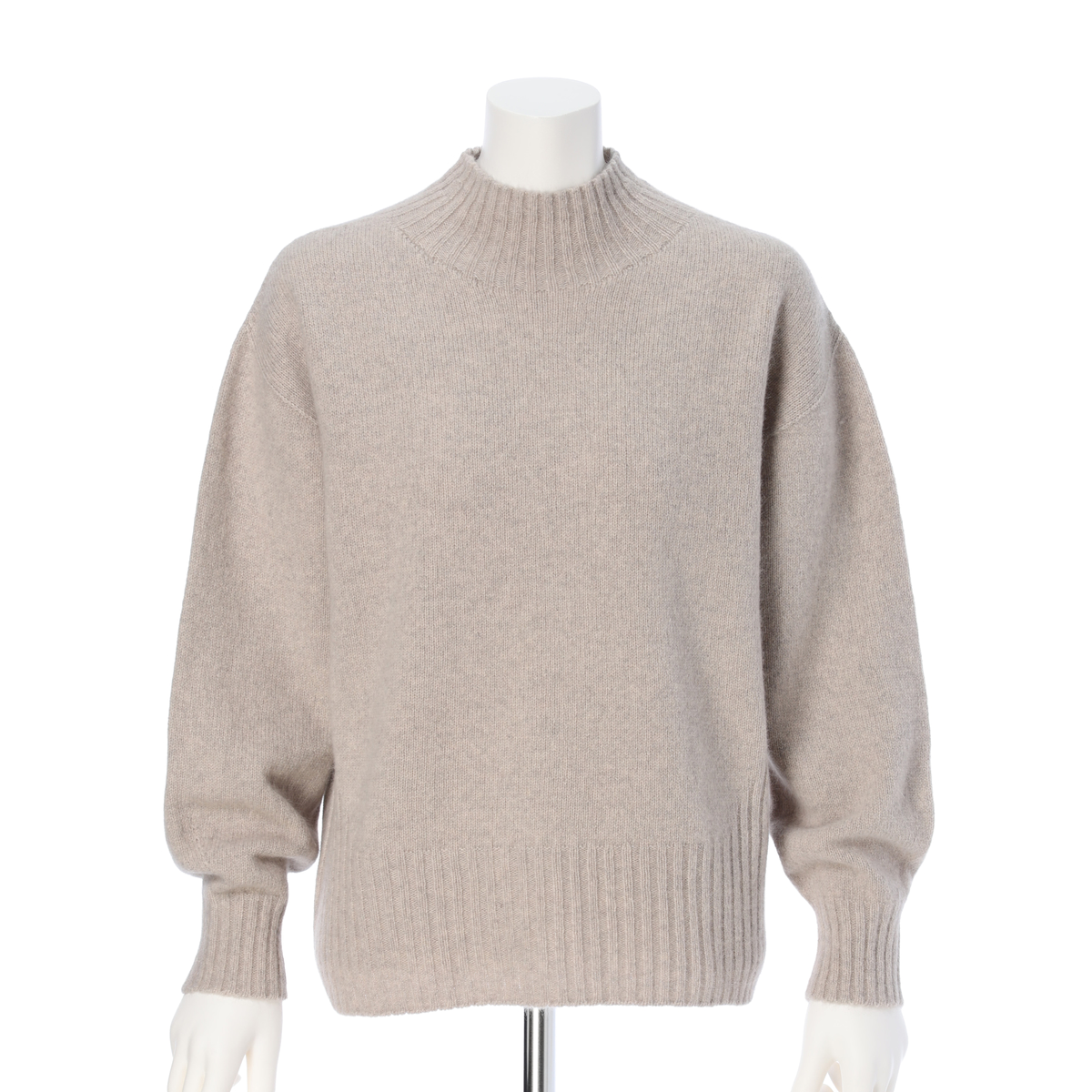 FOX混ハイネックニット