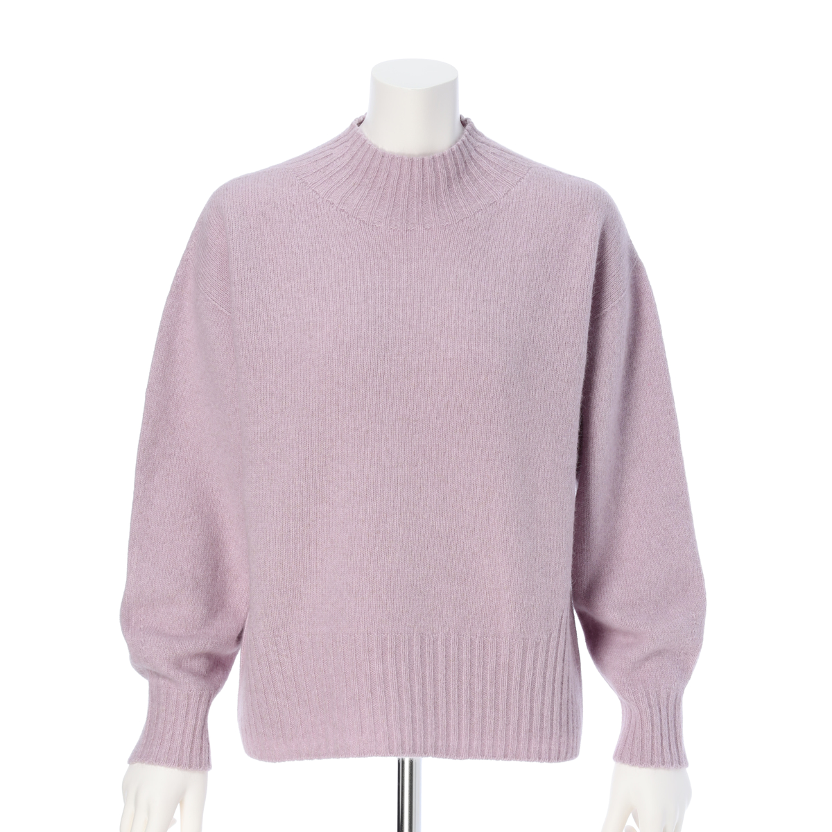 FOX混ハイネックニット