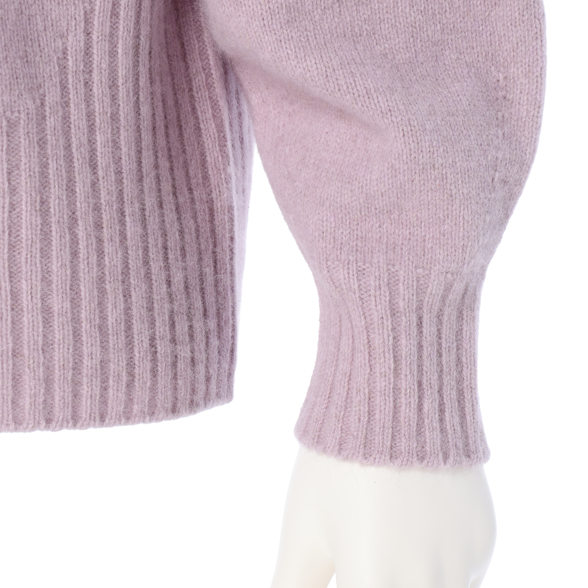 FOX混ハイネックニット