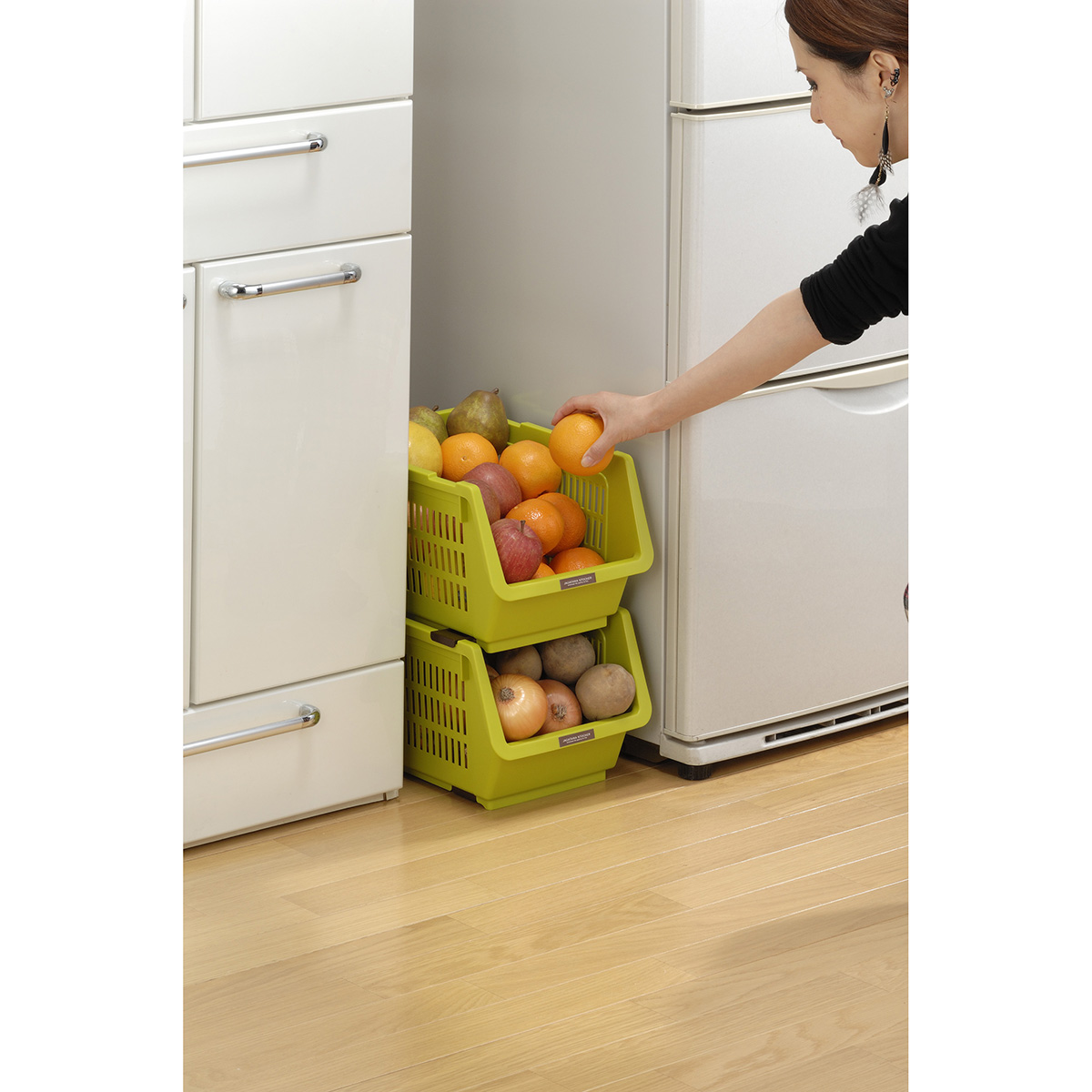 じゃが玉ストッカー グリーン