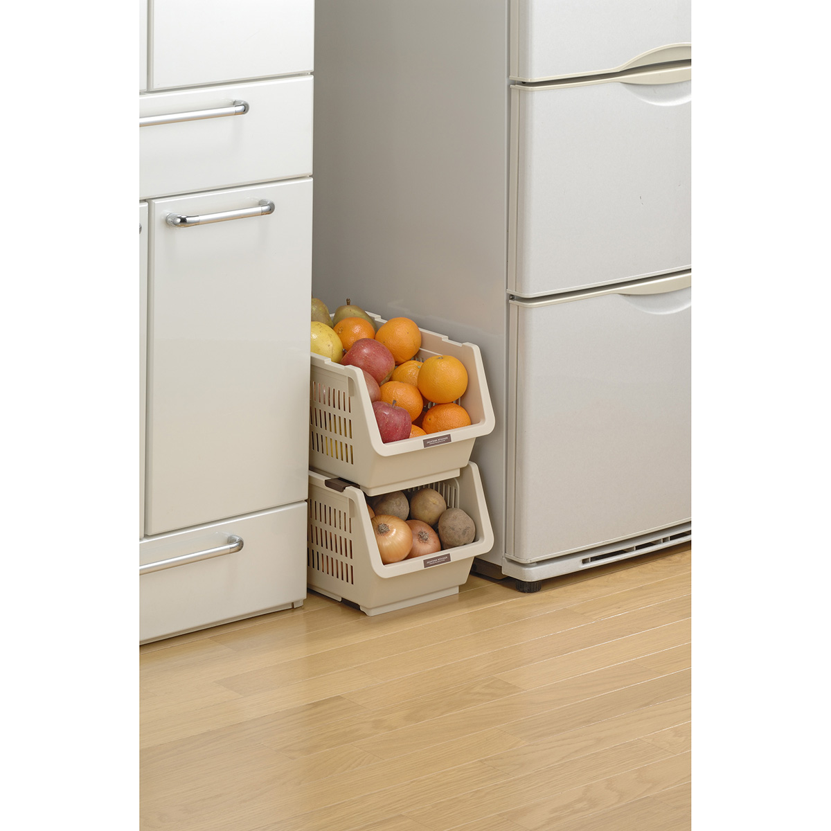 じゃが玉ストッカー アイボリー