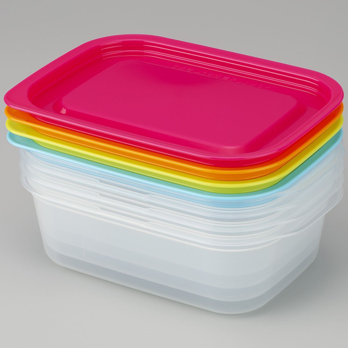 楽ちんパック角型 600ml 4色組