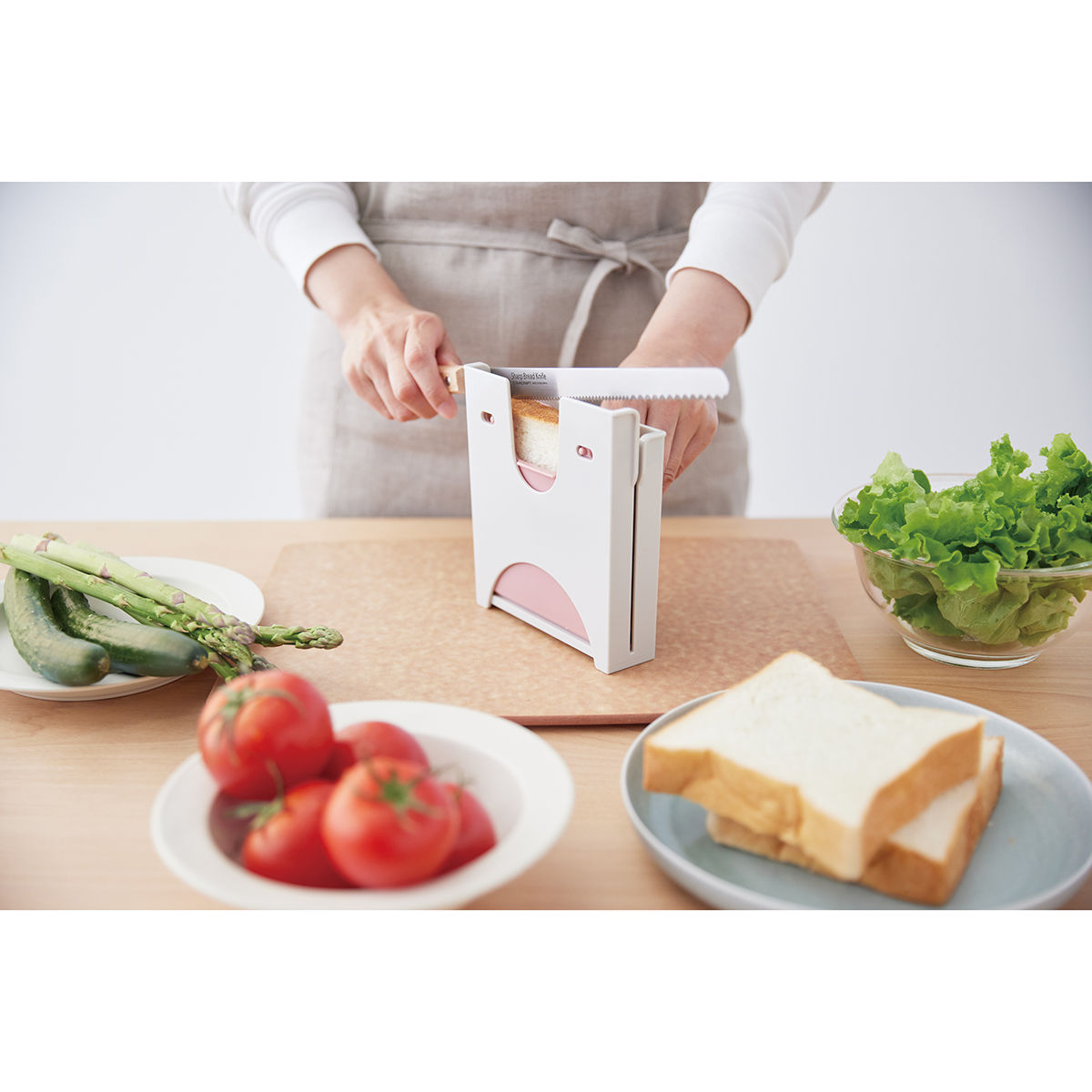食パンスライサーHC ピンク