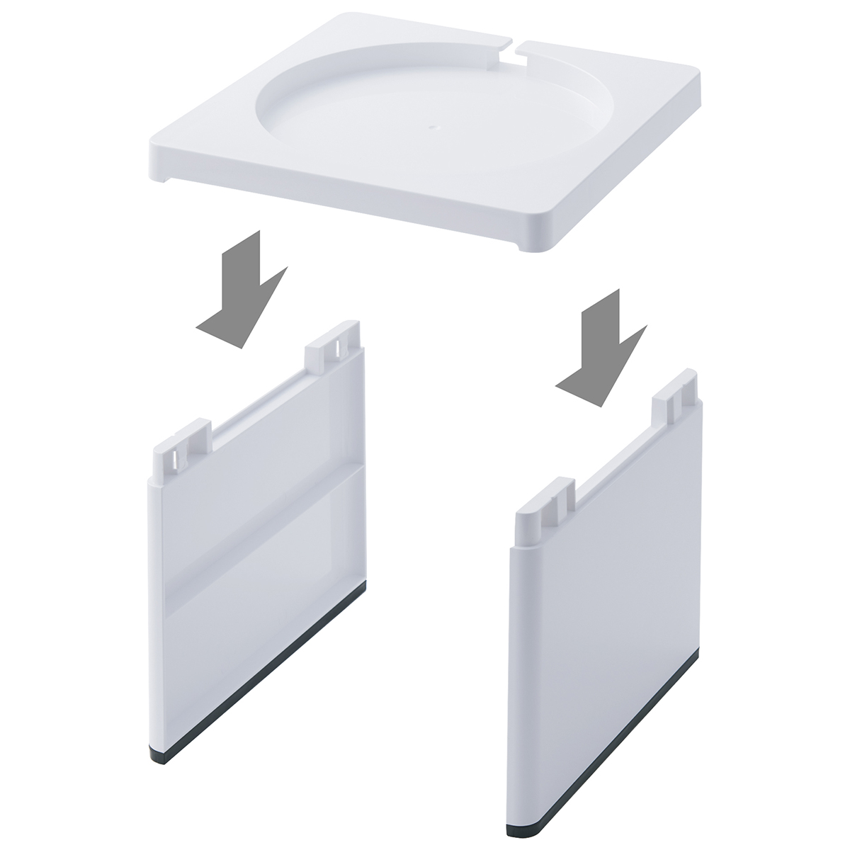 電気ケトルラック ホワイト