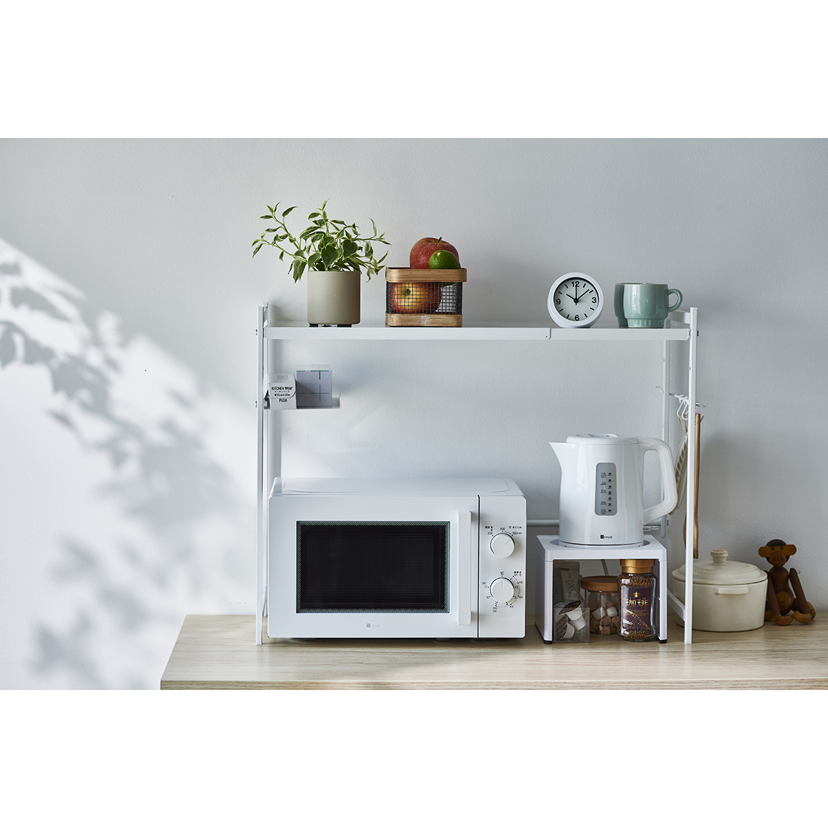 電気ケトルラック ホワイト