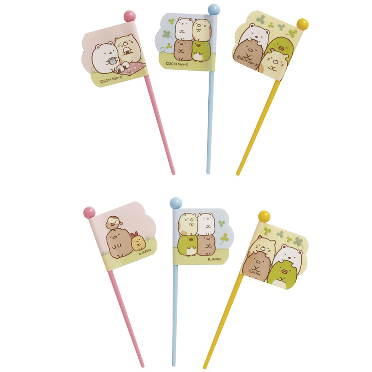 すみっコぐらし ピックス 3種類×各3本入