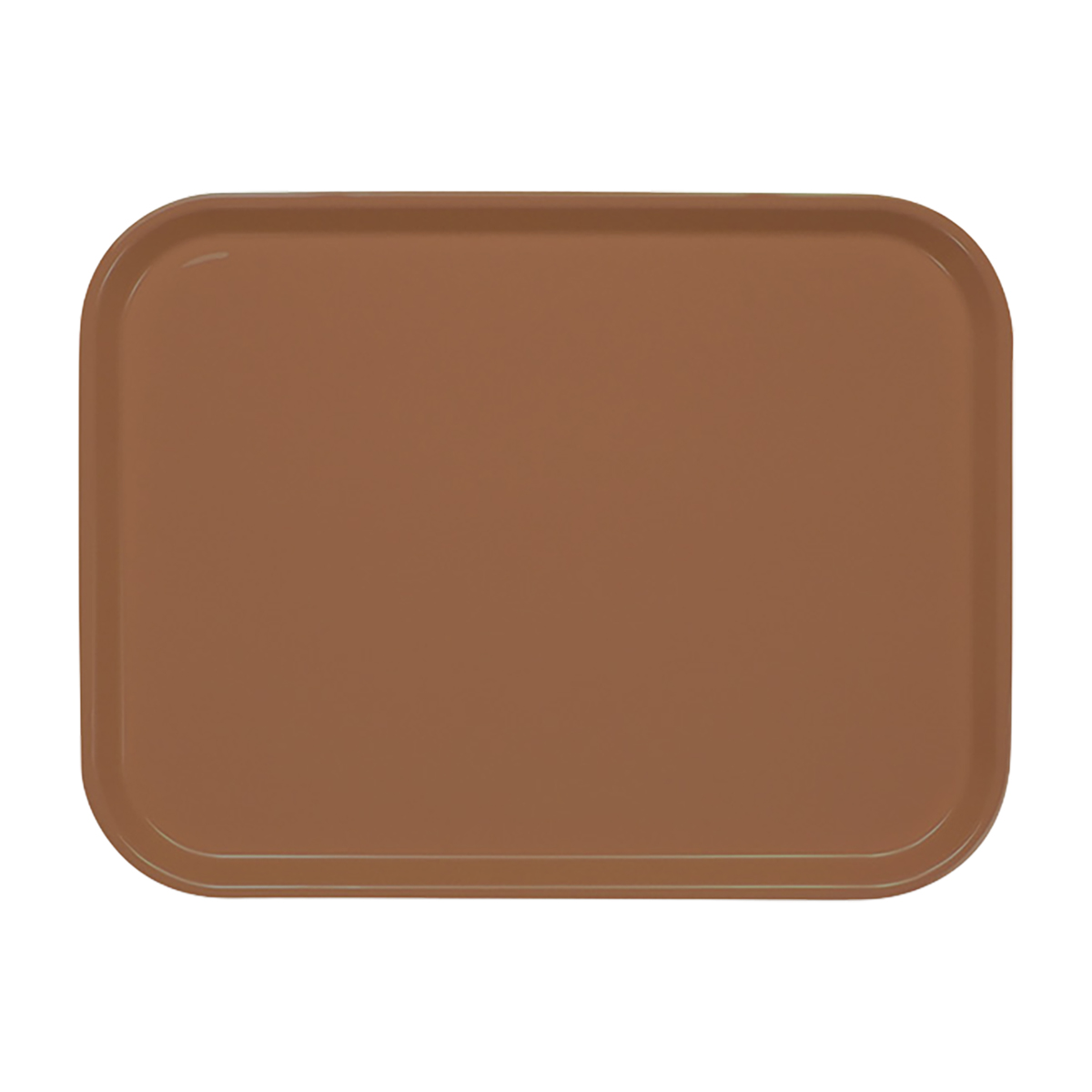 ピノ ノンスリップトレー39cm 角 ブラウン
