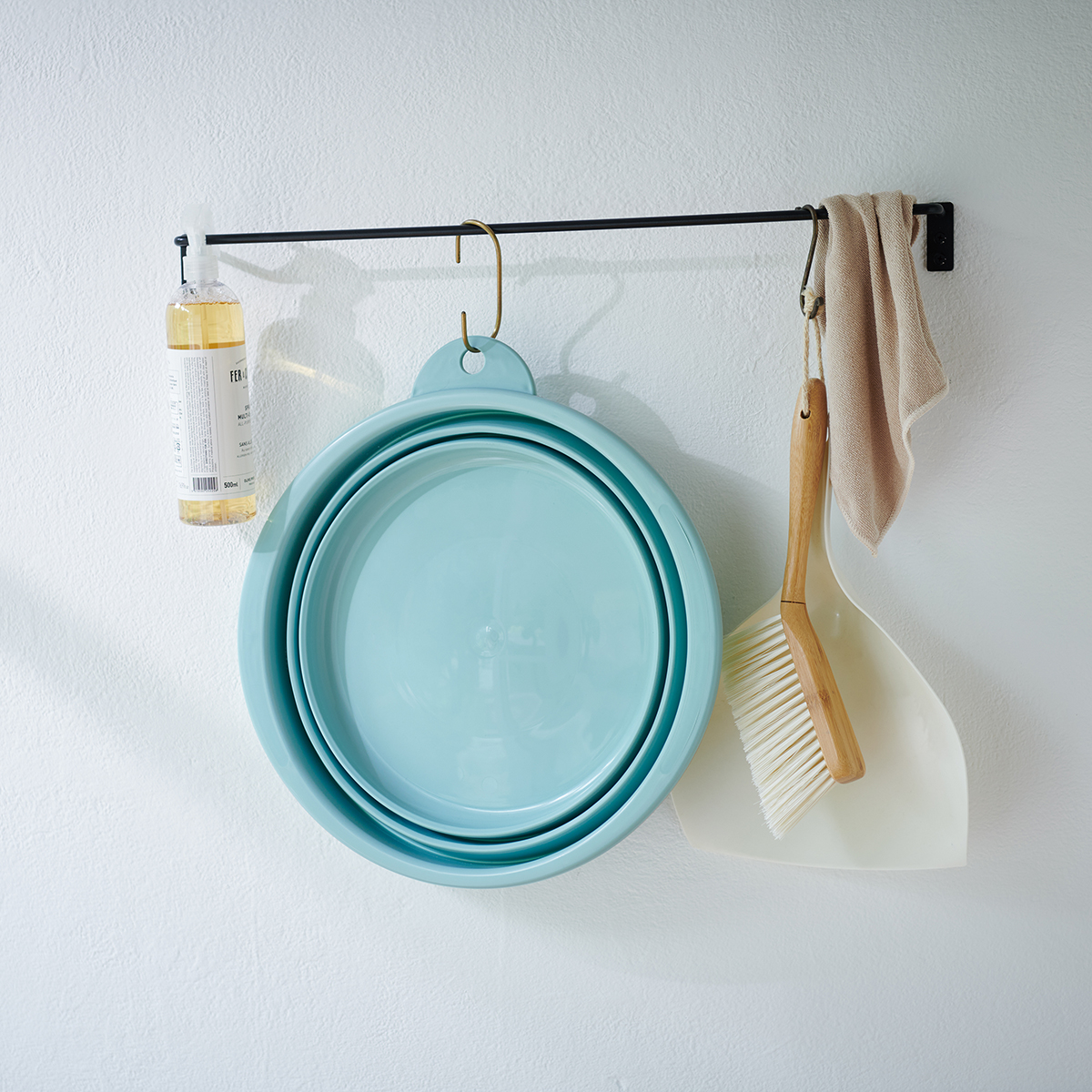 ソフトタブ 折りたたみたらい ミントグリーン