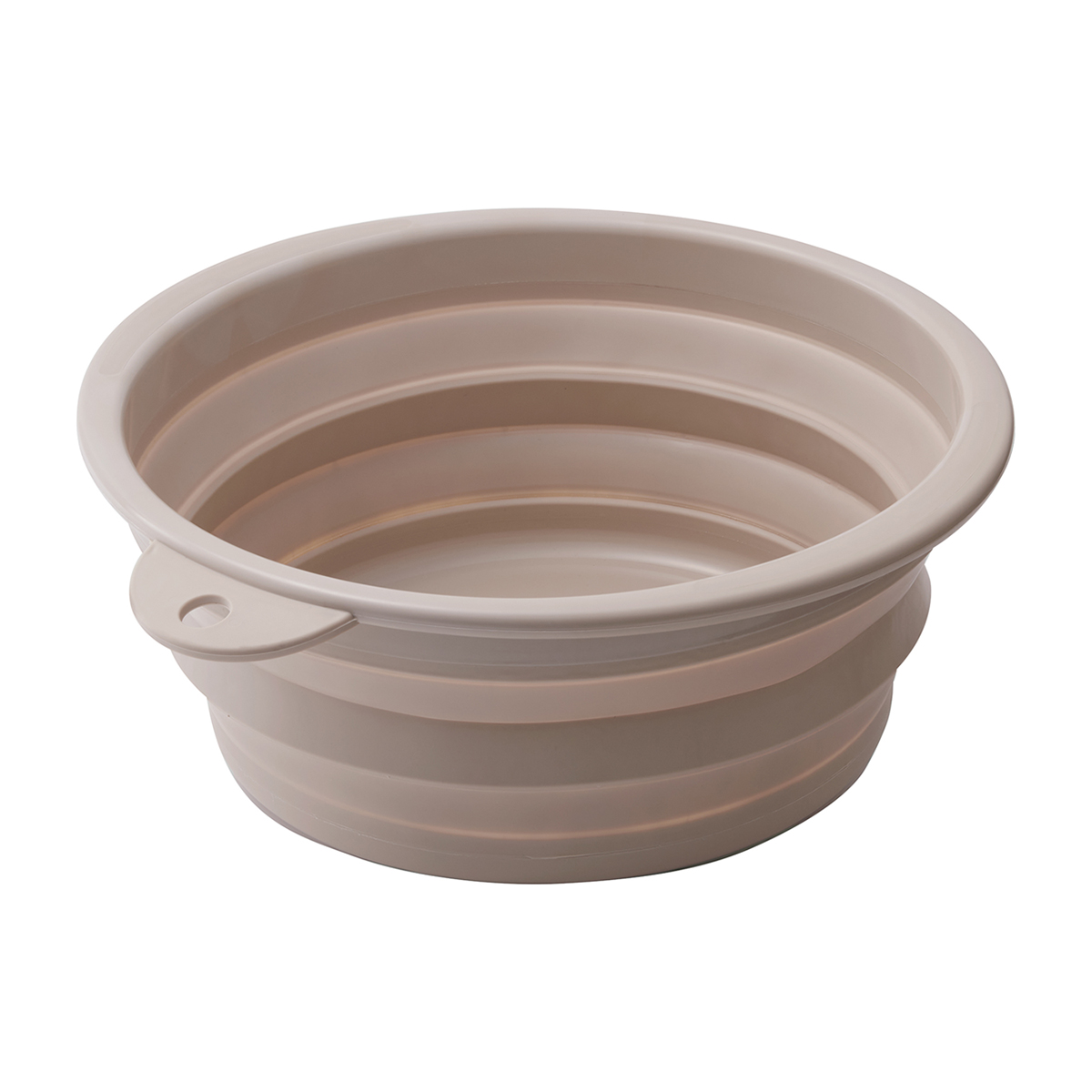 ソフトタブ 折りたたみたらい ベージュ