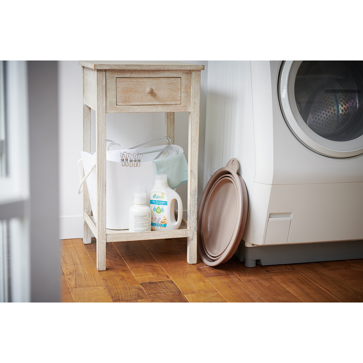 ソフトタブ 折りたたみたらい ベージュ