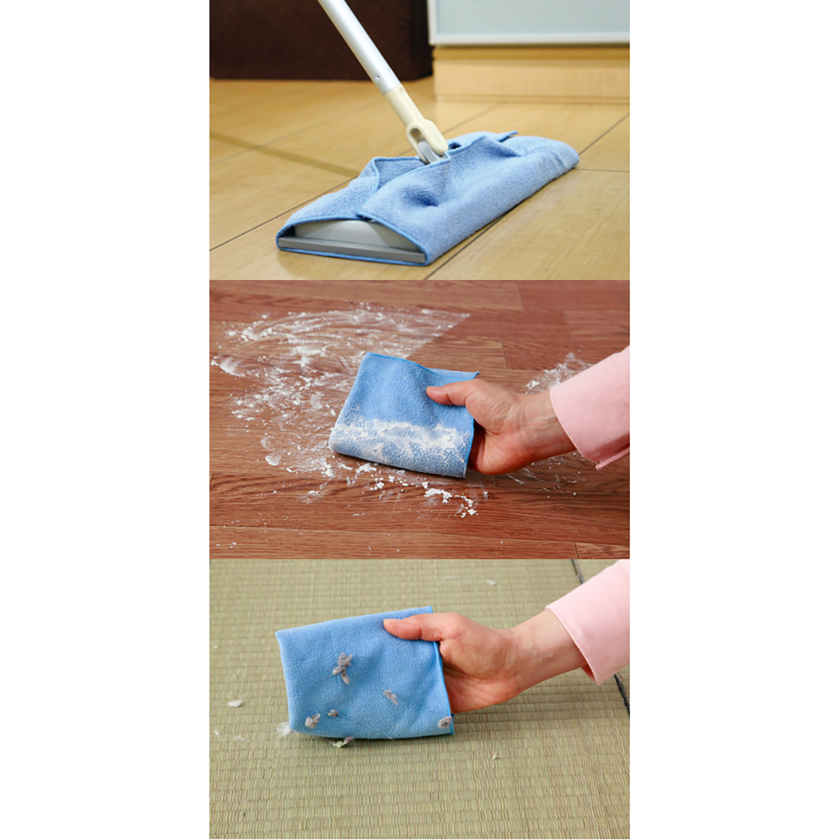 フローリング用おそうじクロス3枚入