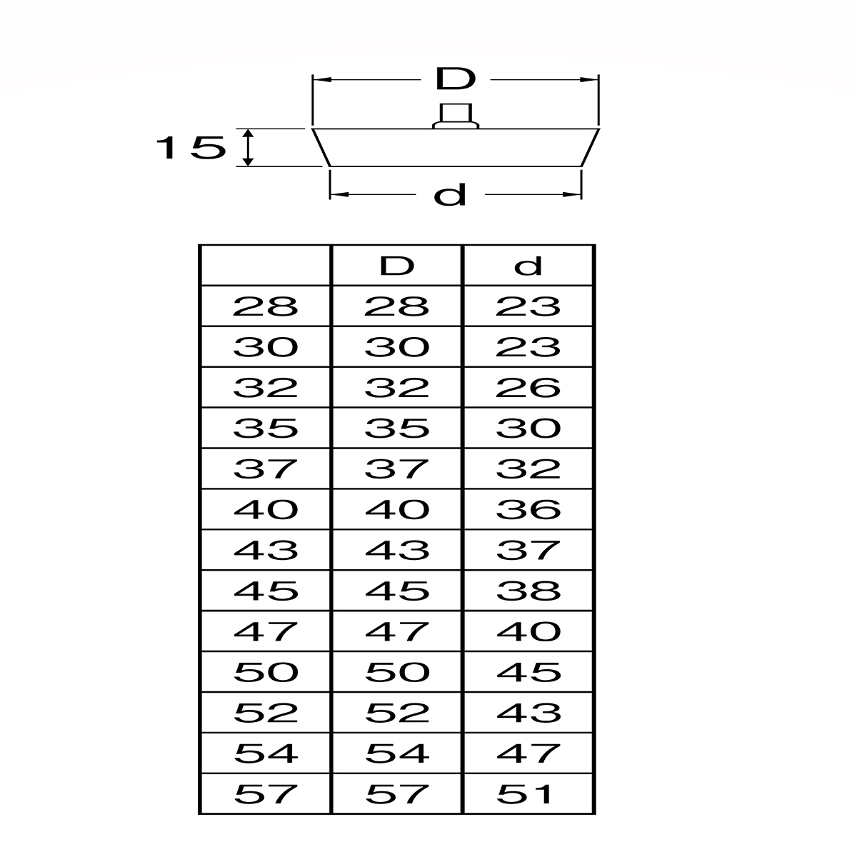 バス用ゴム栓 H29F-43