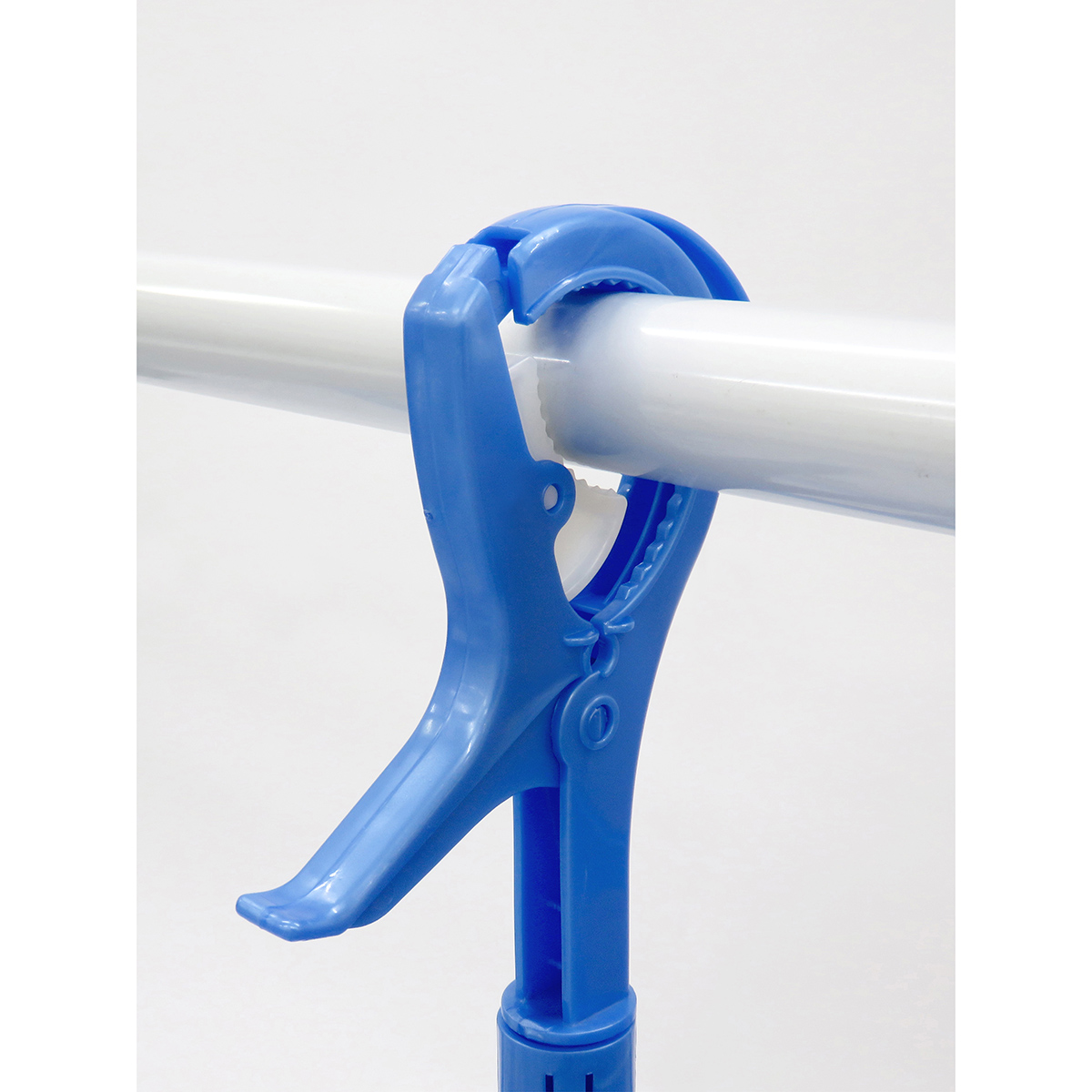 NSRランドリーハンガーまとめ干し8本掛け ブルー