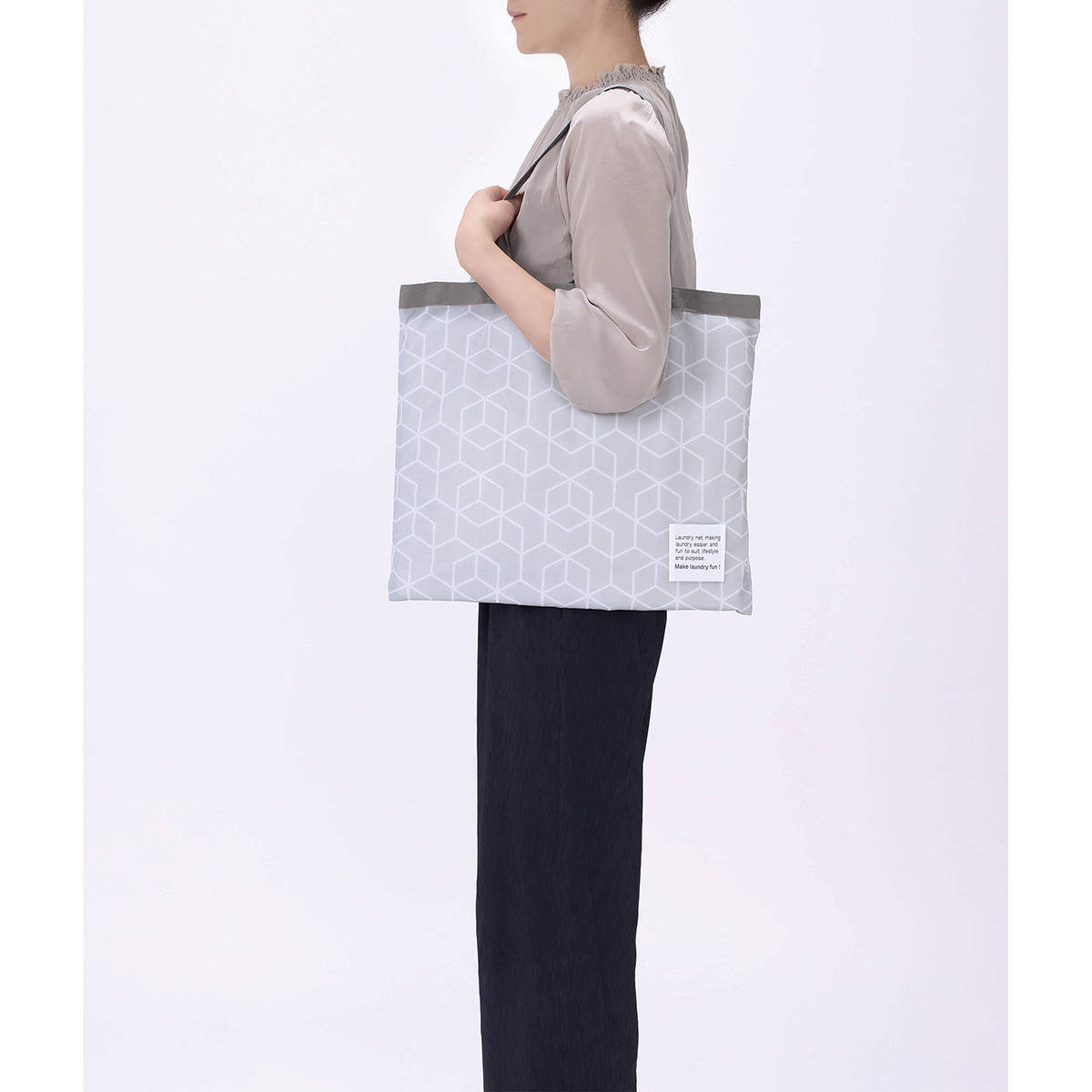 まるごと洗えるランドリーバッグM