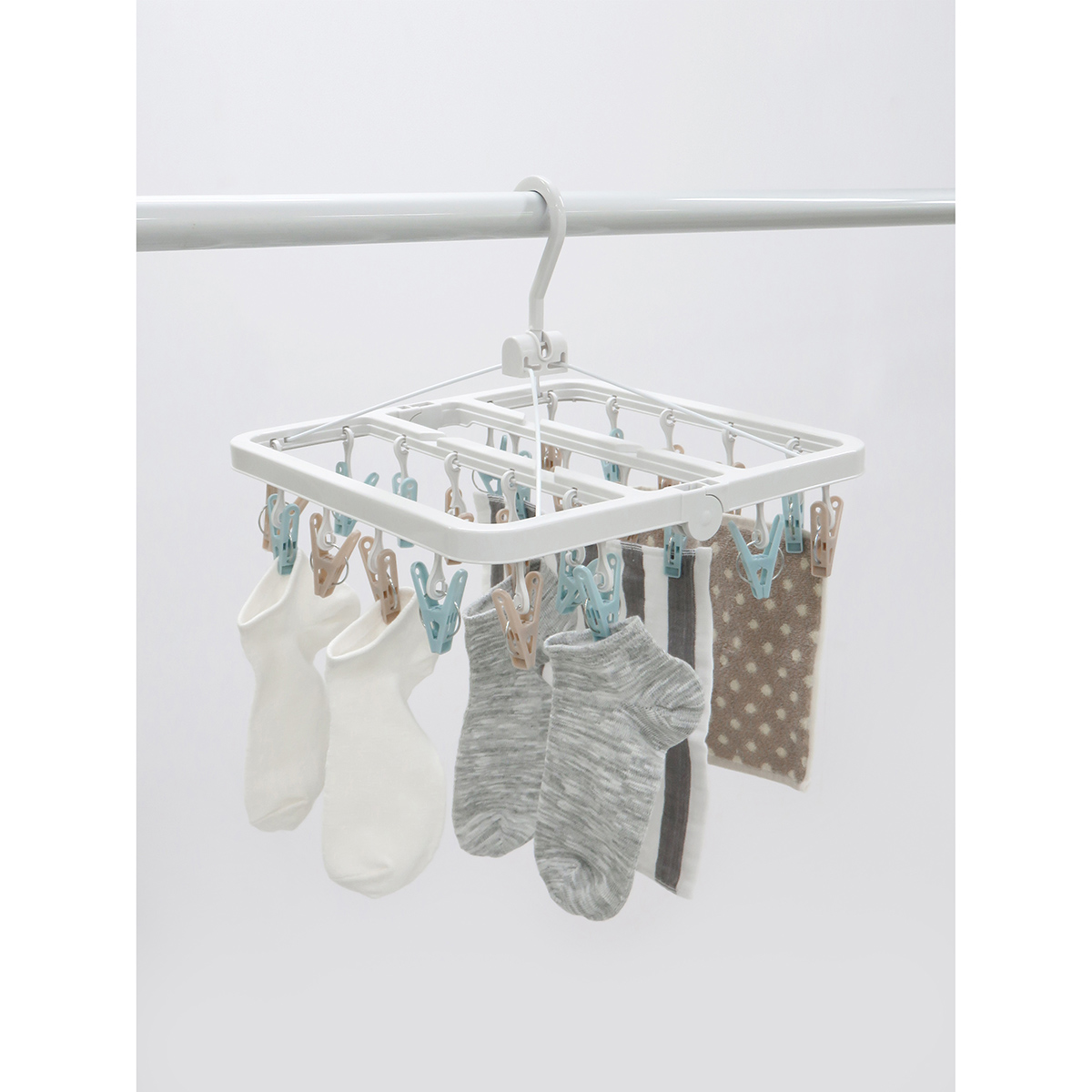 LTR小物干しハンガー ピンチ24個付