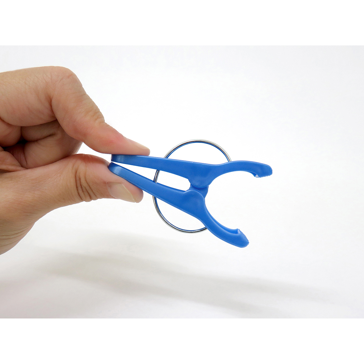 NSRハンガーまるごとピンチ 10個入 ブルー・ホワイト