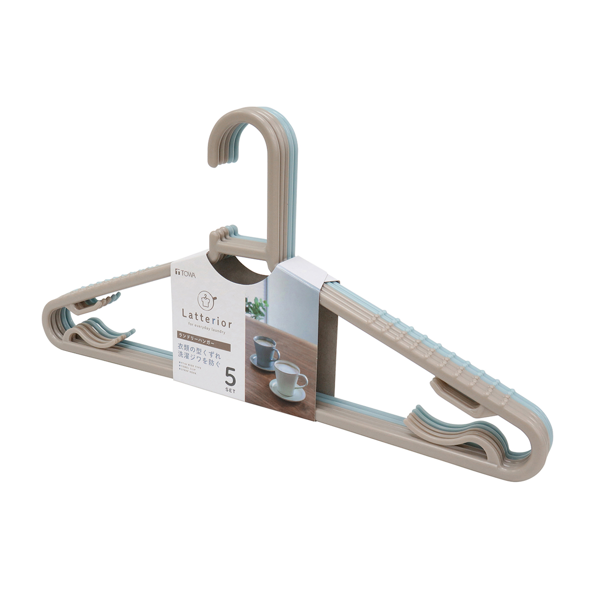 LTRランドリーハンガー 5本組