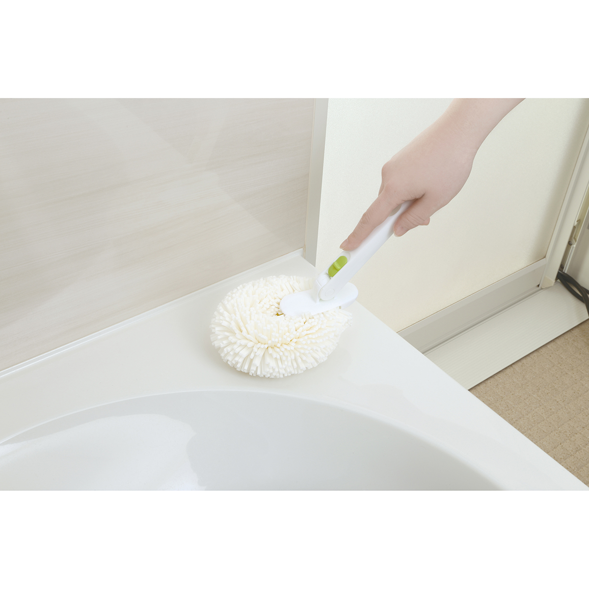 ハンディポリバス伸縮柄取替え用浴室洗い