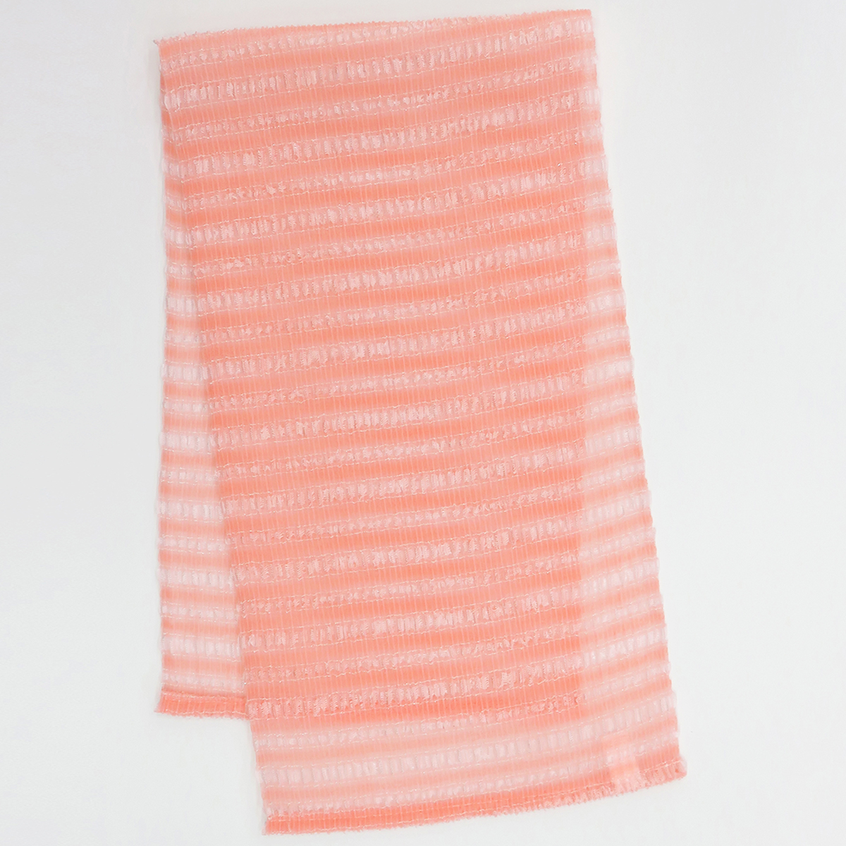 すご泡銀抗菌ナイロンタオル ふつう ピンク