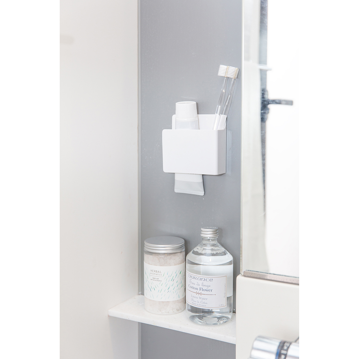 磁着SQ 歯ブラシ＆シェーバーホルダー