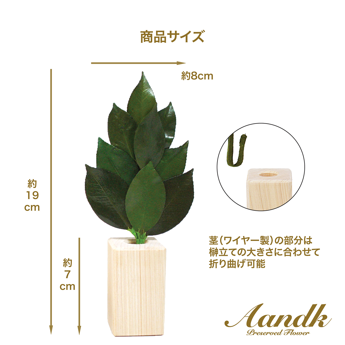 Ａ＆Ｋ　ミニＳ榊　鳥居付き神棚セット