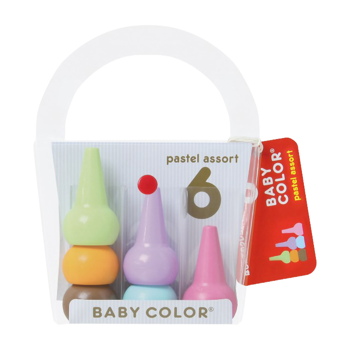 あおぞら　ベビーコロール　パステルアソート　６色