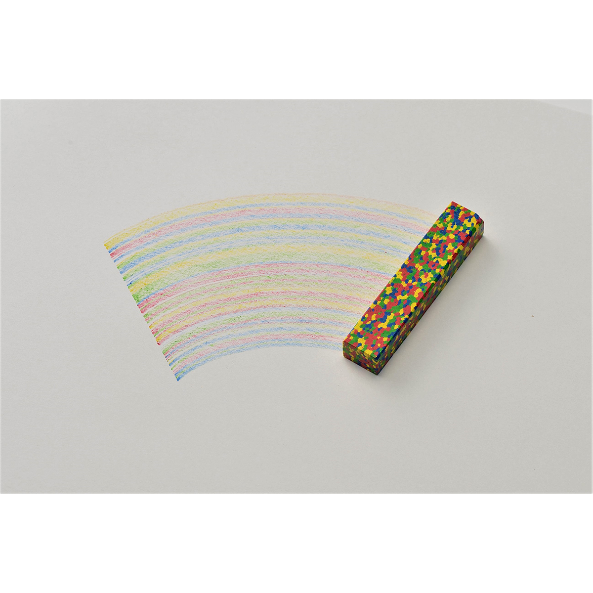 あおぞら　ドットフラワークレヨン