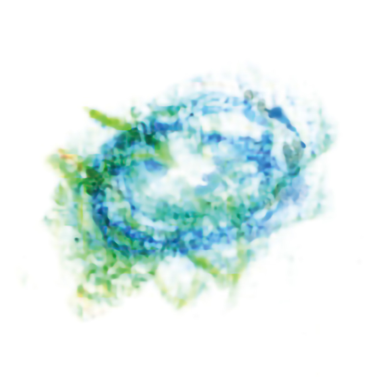 あおぞら　ドットフラワークレヨン