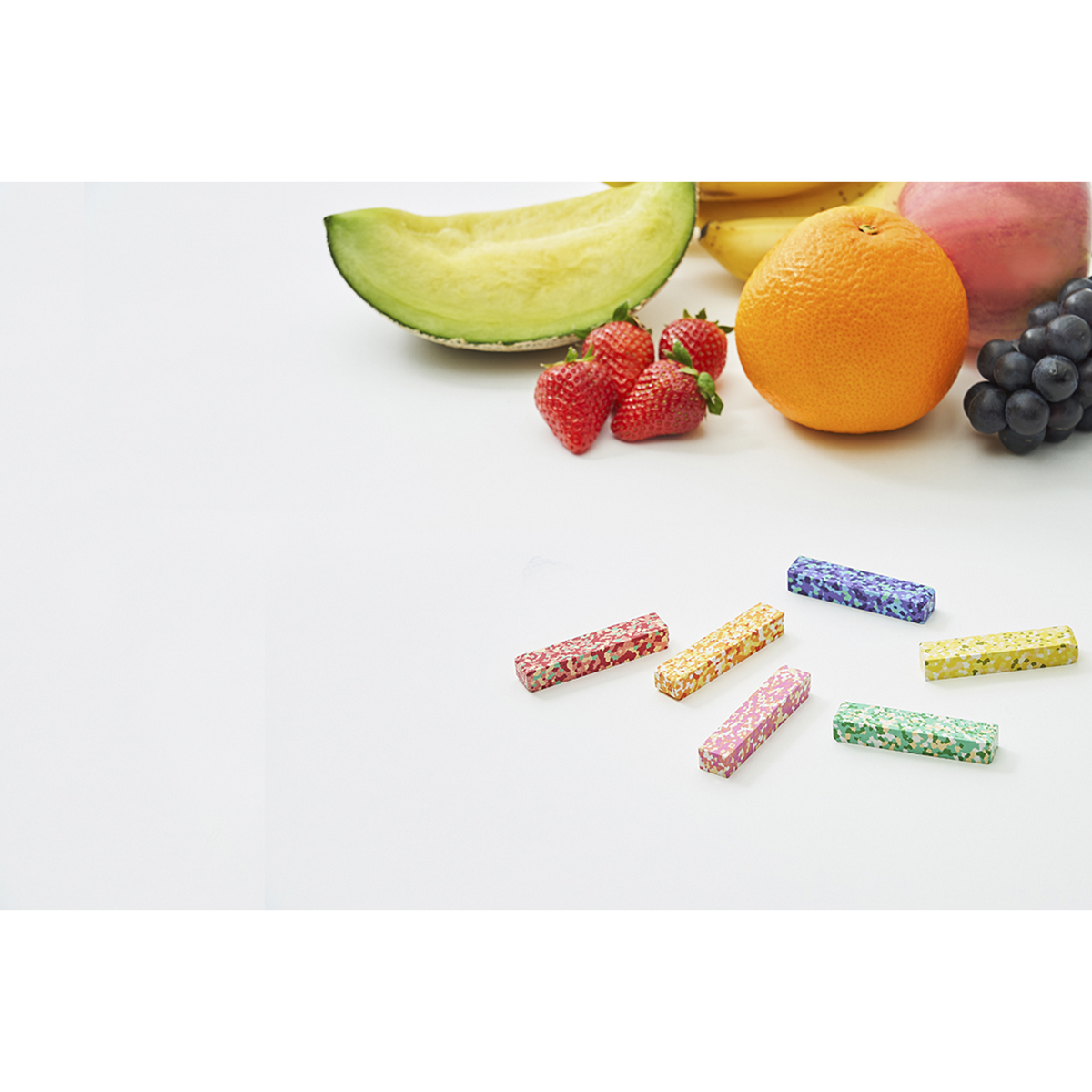 あおぞら　ドットフルーツクレヨン