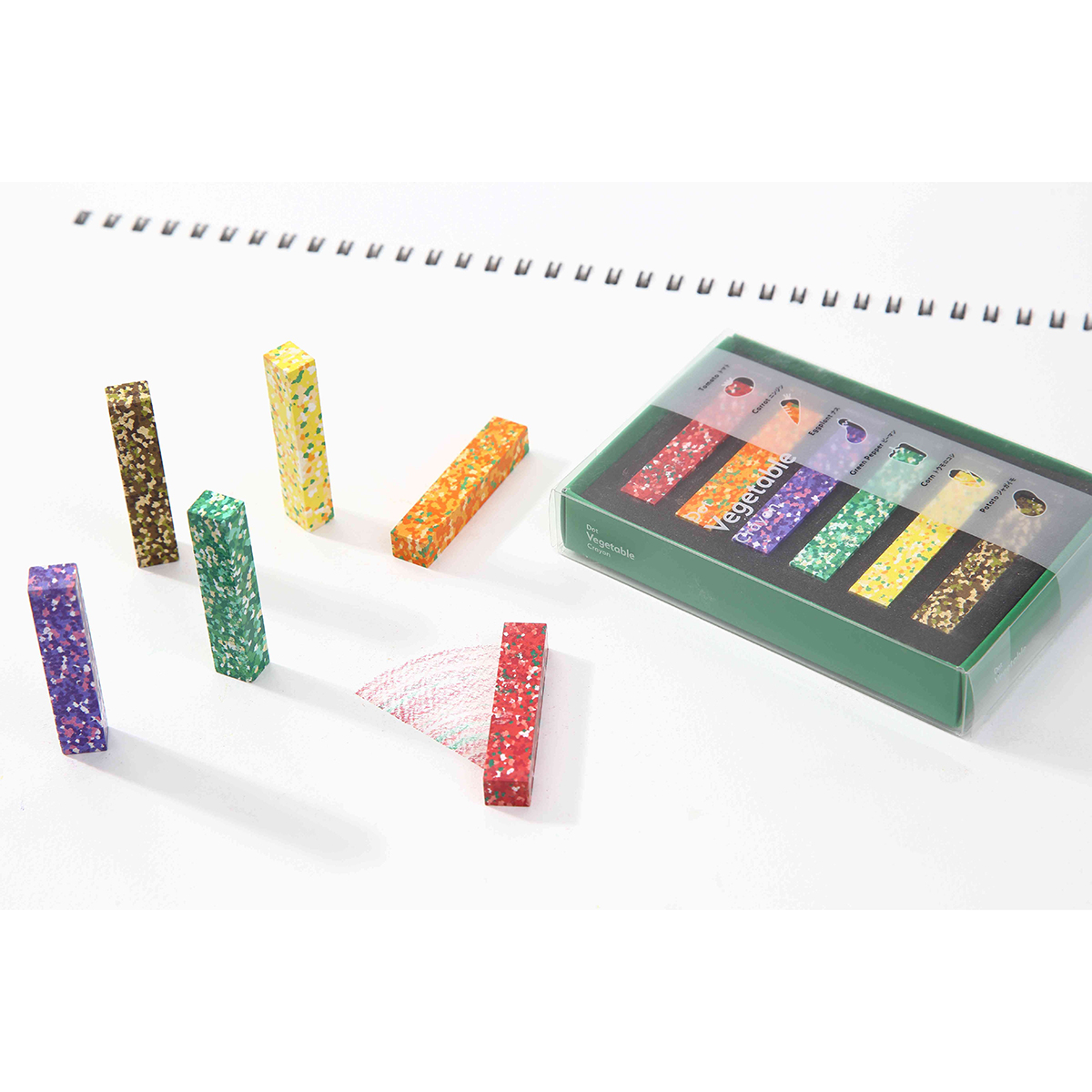 あおぞら　ドットベジタブルクレヨン